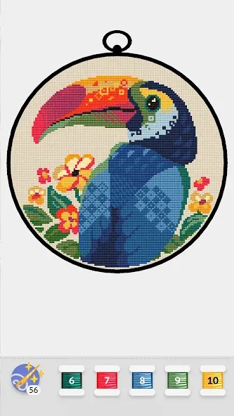 Cross Stitch Club (Кросс Стич Клуб)  [МОД Много монет] Screenshot 4