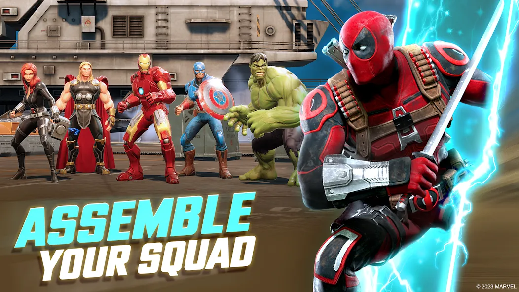 MARVEL Strike Force: Squad RPG (Марвел Страйк Форс)  [МОД Много денег] Screenshot 1