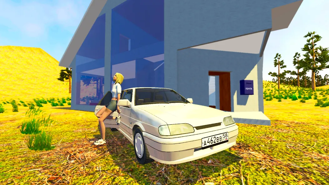 VAZ Driving Simulator: LADA  [МОД Все открыто] Screenshot 1