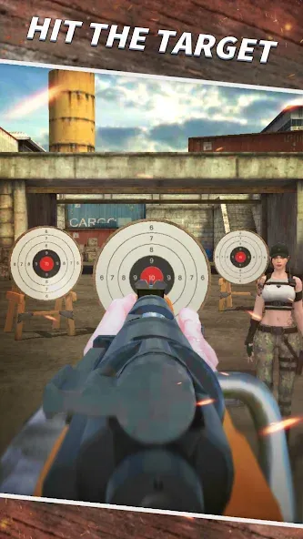 Sniper Shooting : 3D Gun Game  [МОД Mega Pack] Screenshot 4