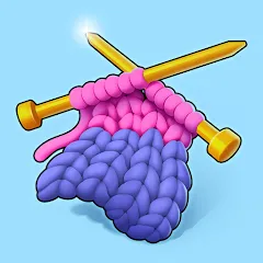 Скачать взлом Cozy Knitting: Sorting games (Кози Ниттинг)  [МОД Unlocked] - полная версия apk на Андроид