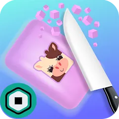 Скачать взлом Robux Slice Soap (Робакс Слайс Соап)  [МОД Unlocked] - полная версия apk на Андроид