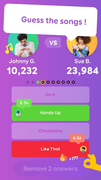 SongPop® - Guess The Song (СонгПоп)  [МОД Unlocked] Screenshot 1