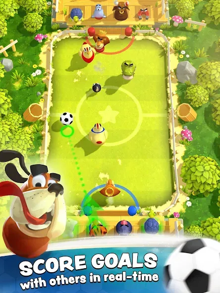 Rumble Stars Football (Рамбл Старс)  [МОД Unlimited Money] Screenshot 1