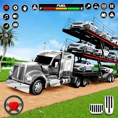 Скачать взлом Car Transporter 3d:Truck Games  [МОД Бесконечные монеты] - стабильная версия apk на Андроид