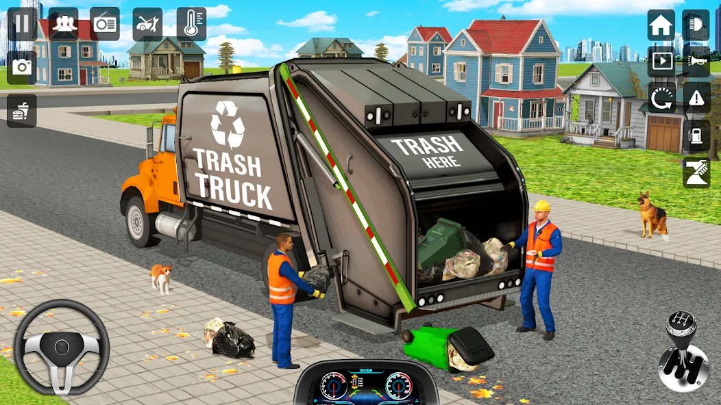 Trash Truck Games Simulator 3D  [МОД Menu] Screenshot 4