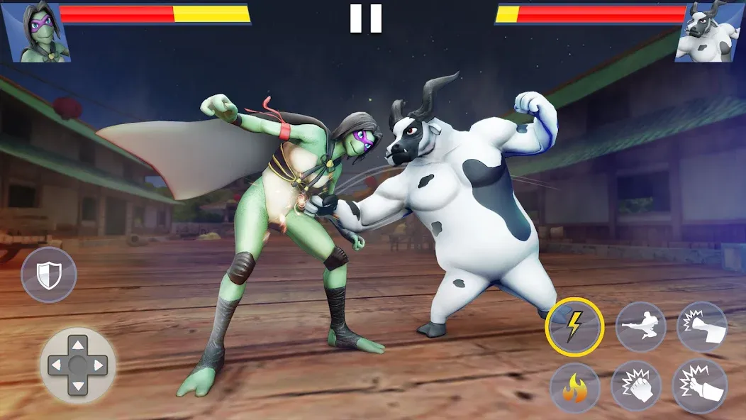 Kung Fu Animal: Fighting Games (Кунгфу животное)  [МОД Все открыто] Screenshot 3