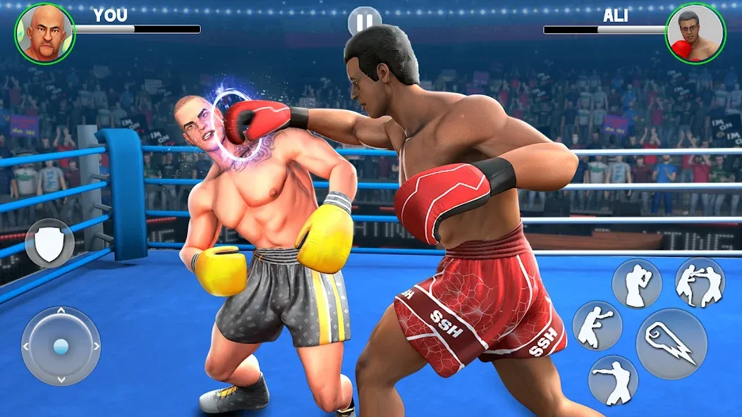 Kick Boxing Games: Fight Game  [МОД Бесконечные монеты] Screenshot 3