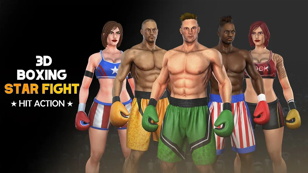 Kick Boxing Games: Fight Game  [МОД Бесконечные монеты] Screenshot 5