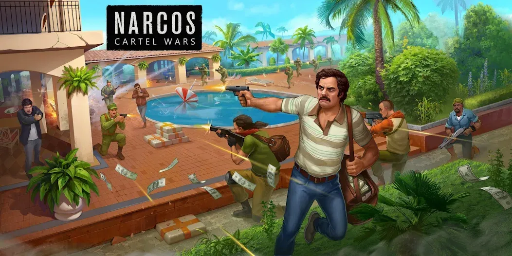 Narcos: Cartel Wars & Strategy (Наркос)  [МОД Unlimited Money] Screenshot 1