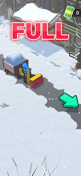 Snow shovelers - simulation (Сноубордисты)  [МОД Много денег] Screenshot 2