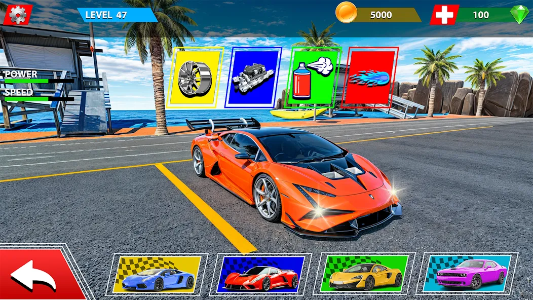 Rampa Car Game: GT Car stunts (Мега Рэмпс)  [МОД Menu] Screenshot 3