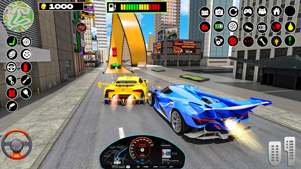 Rampa Car Game: GT Car stunts (Мега Рэмпс)  [МОД Menu] Screenshot 4