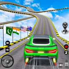 Взломанная Ramp Car Games: GT Car Stunts (Рамп Кар Игры)  [МОД Menu] - стабильная версия apk на Андроид