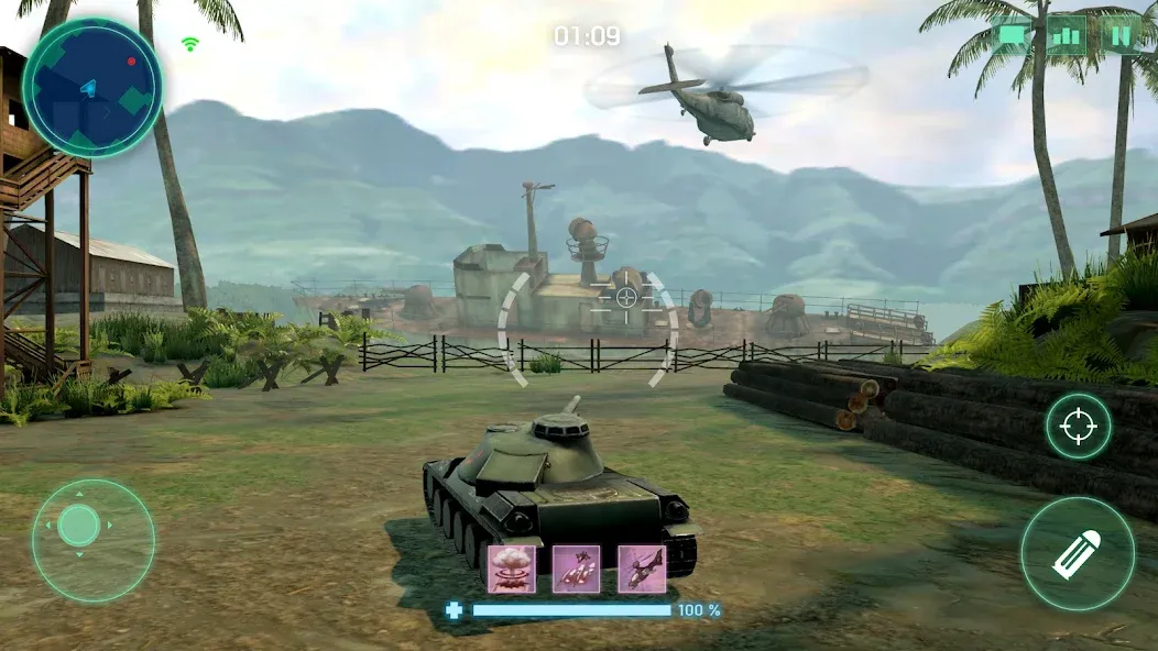 War Machines：Tanks Battle Game (Вар Машины)  [МОД Меню] Screenshot 1