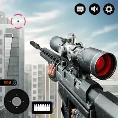 Взломанная Sniper 3D：Gun Shooting Games  [МОД Menu] - полная версия apk на Андроид