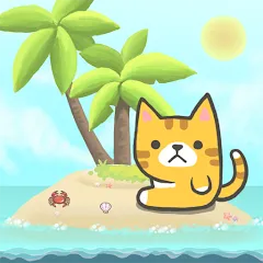 Взломанная 2048 Kitty Cat Island (Остров Кошачьеи Кошки)  [МОД Много денег] - полная версия apk на Андроид