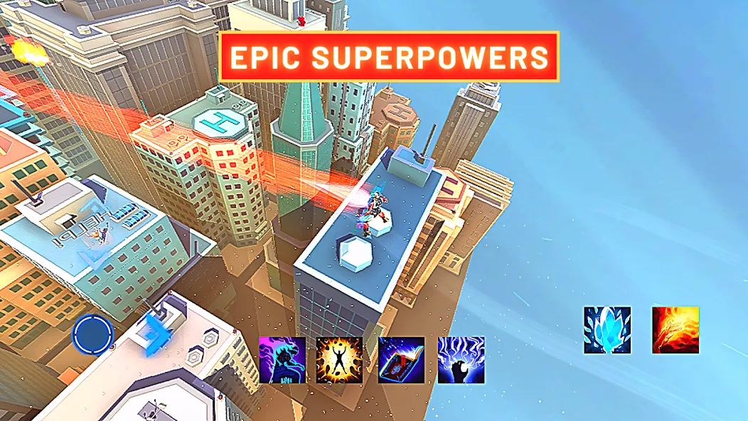 Super hero Flying iron jet man  [МОД Unlocked] Screenshot 3