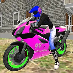 Взломанная Real Moto Bike Racing Game  [МОД Menu] - стабильная версия apk на Андроид