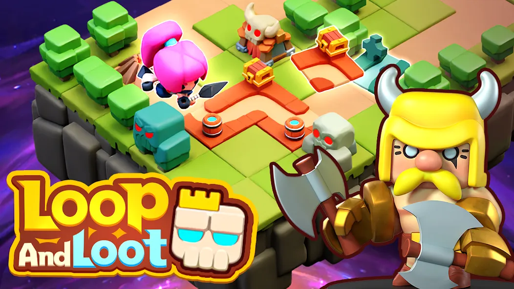 Loop & Loot™: Merge RPG (Покет Квест)  [МОД Unlocked] Screenshot 1