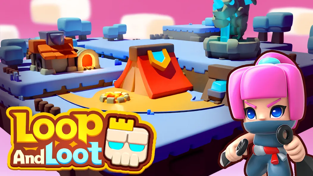 Loop & Loot™: Merge RPG (Покет Квест)  [МОД Unlocked] Screenshot 2