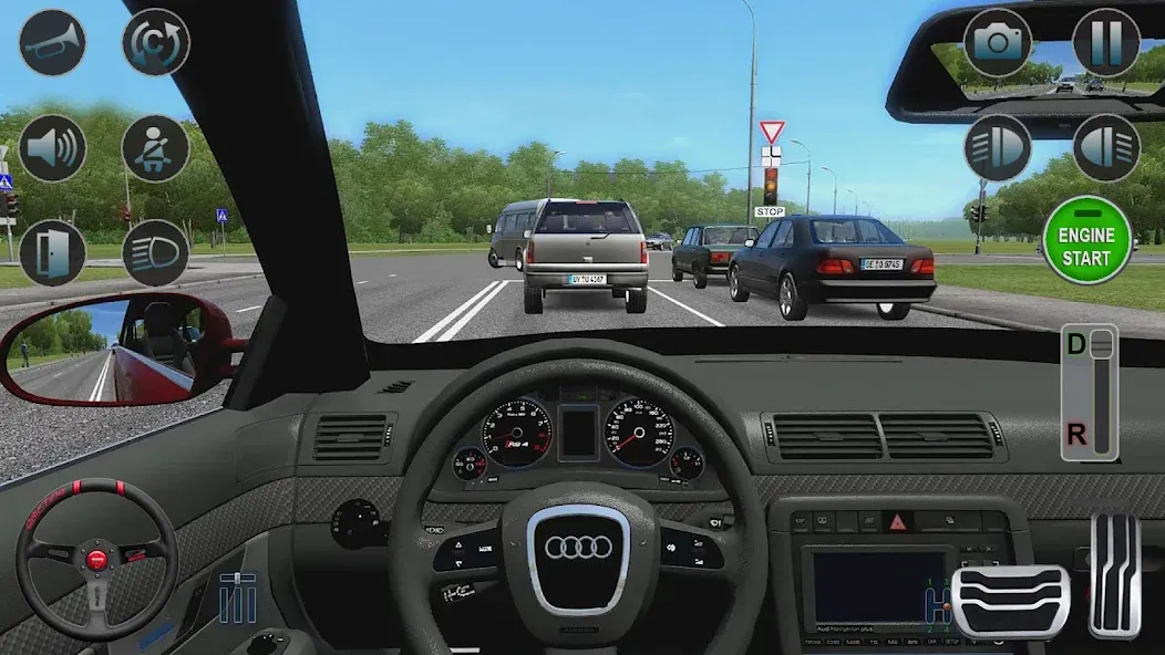 Fury Driving School: Car Game  [МОД Mega Pack] Screenshot 4