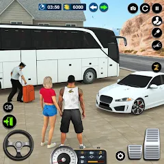 Взлом Bus Simulator Game: Coach Game  [МОД Все открыто] - полная версия apk на Андроид