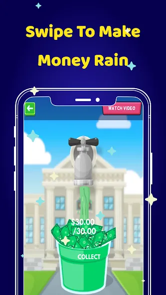 Money Clicker Game -Money Rain  [МОД Mega Pack] Screenshot 4