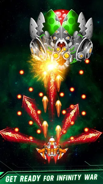 Space shooter - Galaxy attack (Спейс шутер)  [МОД Mega Pack] Screenshot 4