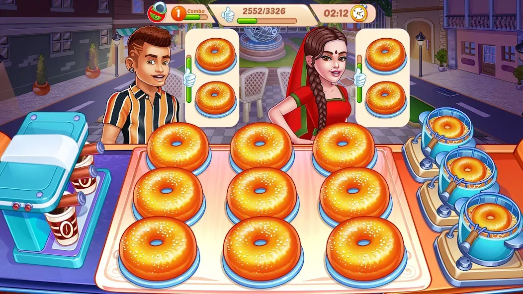 American Cooking Star Games (Американская звезда кулинарии)  [МОД Unlocked] Screenshot 1