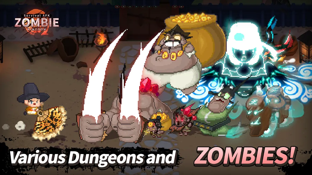 ZOMBIE Kingdom : Idle RPG (ЗОМБИ Кингдом)  [МОД Все открыто] Screenshot 3