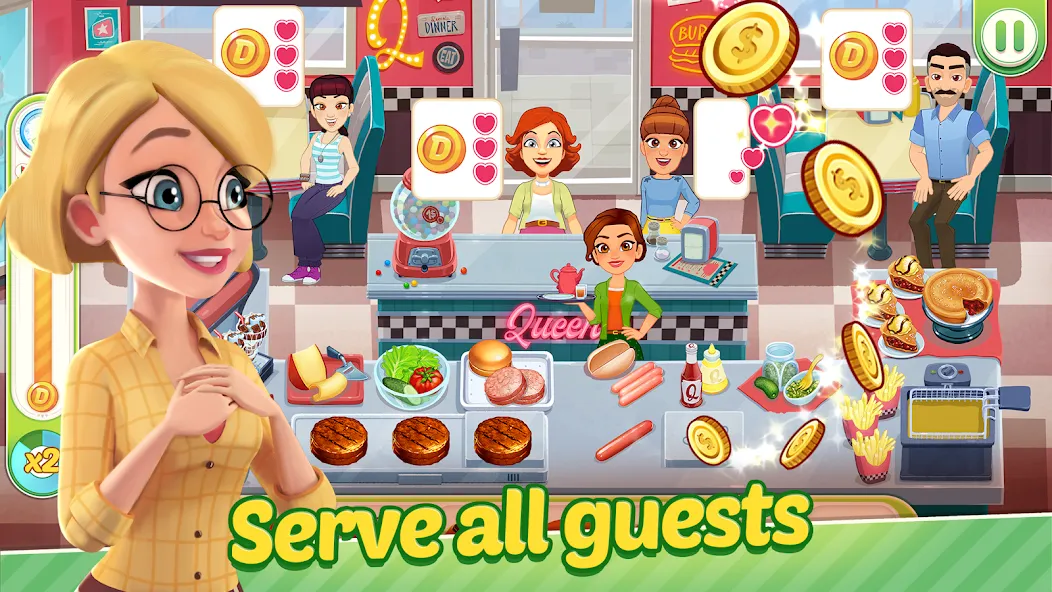 Delicious World - Cooking Game (Делишес Ворлд)  [МОД Меню] Screenshot 3