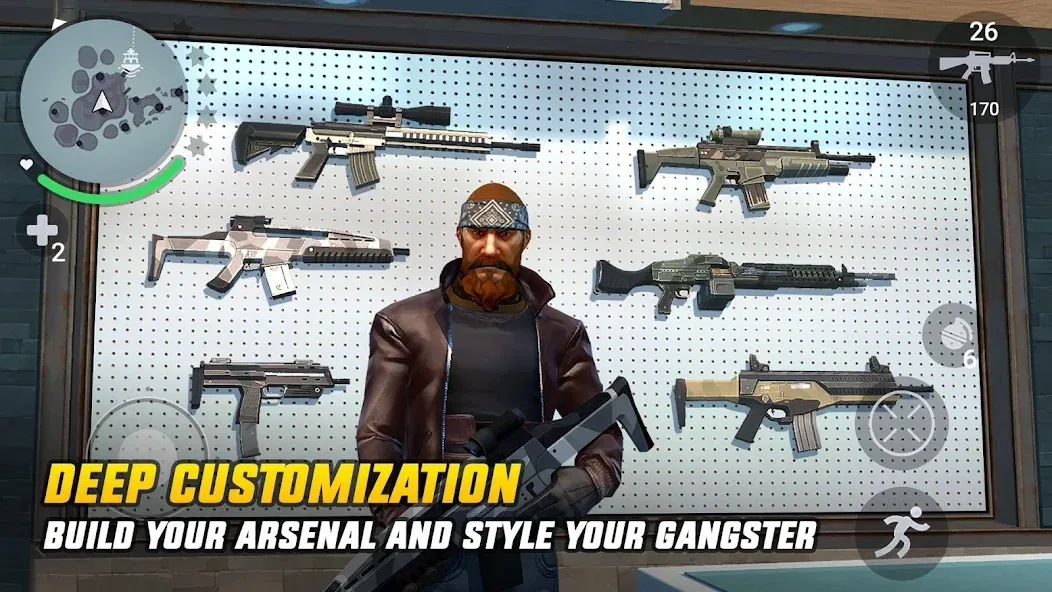 Gangstar New Orleans (Гангстар)  [МОД Бесконечные деньги] Screenshot 1