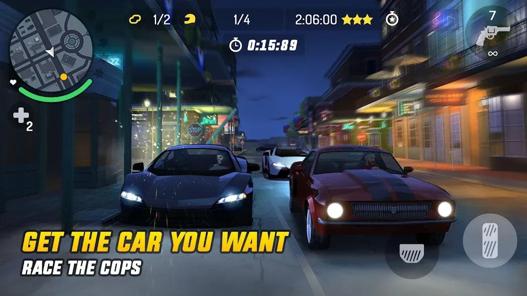 Gangstar New Orleans (Гангстар)  [МОД Бесконечные деньги] Screenshot 3