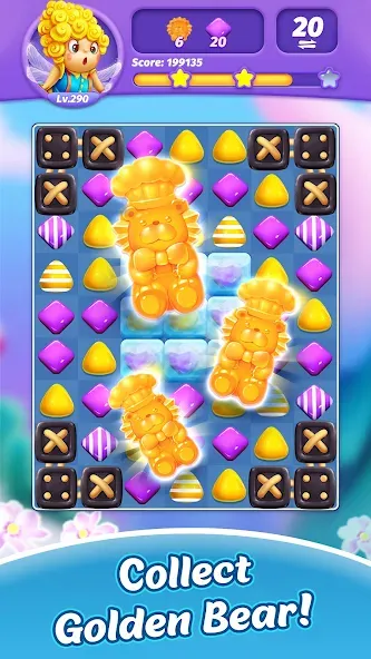 Candy Charming - Match 3 Games (энди Чарминг)  [МОД Много денег] Screenshot 3