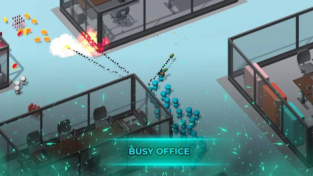 Crowd War - Action Game (Крауд Вар)  [МОД Все открыто] Screenshot 1