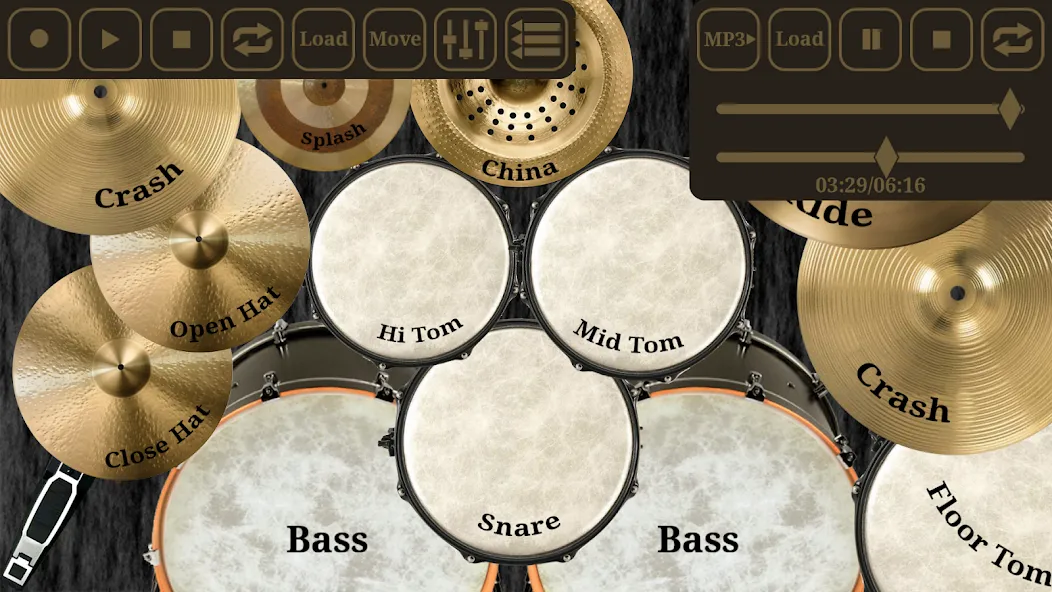 Drum kit (Drums) free  [МОД Бесконечные деньги] Screenshot 3