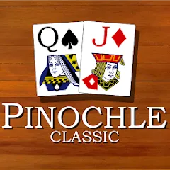 Взломанная Pinochle Classic (Пиночл Классик)  [МОД Бесконечные деньги] - полная версия apk на Андроид