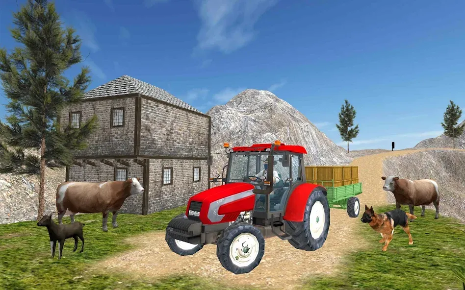 Tractor Driver 3D Farming Sim (Тракторист 3D Симулятор Фермерства)  [МОД Бесконечные деньги] Screenshot 5