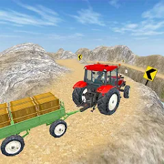 Скачать взломанную Tractor Driver 3D Farming Sim (Тракторист 3D Симулятор Фермерства)  [МОД Бесконечные деньги] - последняя версия apk на Андроид