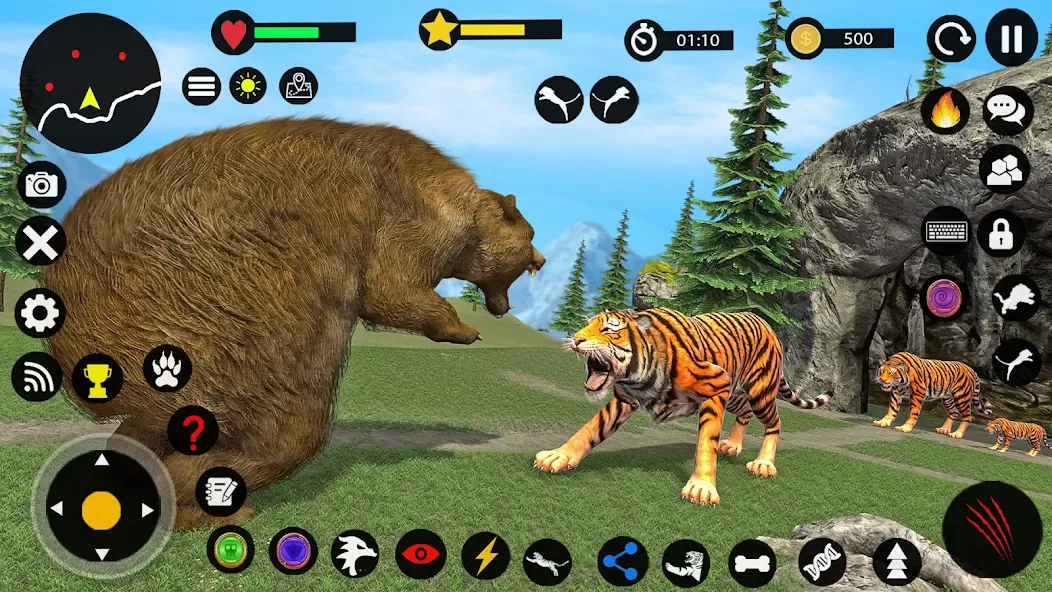 Tiger Games: Tiger Sim Offline  [МОД Unlocked] Screenshot 5