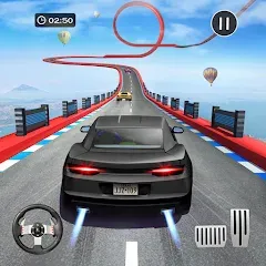 Скачать взломанную Car Games 3D - GT Car Stunts (ДжиТи Кар Стантс)  [МОД Unlimited Money] - стабильная версия apk на Андроид