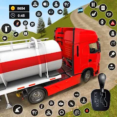 Взломанная Truck Simulator - Truck Games (Трак Симулятор)  [МОД Много денег] - стабильная версия apk на Андроид