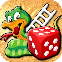 Скачать взломанную Snakes and Ladders King (Снейкс энд Ладдерс Кинг)  [МОД Mega Pack] - стабильная версия apk на Андроид