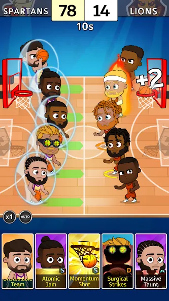 Idle Five Basketball tycoon (Айдл Файв Баскетбольный тайкун)  [МОД Бесконечные деньги] Screenshot 4