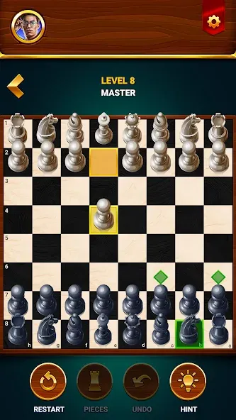 Chess - Offline Board Game  [МОД Бесконечные монеты] Screenshot 4