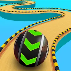 Скачать взлом Fast Ball Jump - Going Ball 3d (Скай Болл Джамп)  [МОД Mega Pack] - последняя версия apk на Андроид