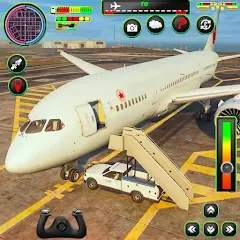 Взломанная Real Flight Sim Airplane Games (Реал Флайт Сим Авиасимуляторы игры на самолеты)  [МОД Mega Pack] - последняя версия apk на Андроид