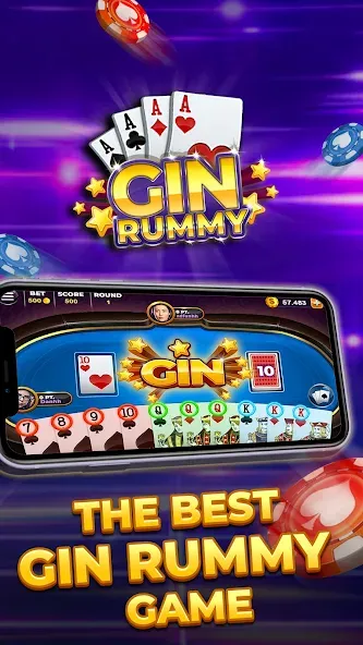 Gin Rummy - Card Game (Джин Рами)  [МОД Все открыто] Screenshot 5