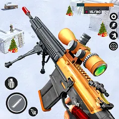 Скачать взломанную Banduk Game - Sniper Gun Games (Снайперская Война 3D)  [МОД Unlocked] - последняя версия apk на Андроид